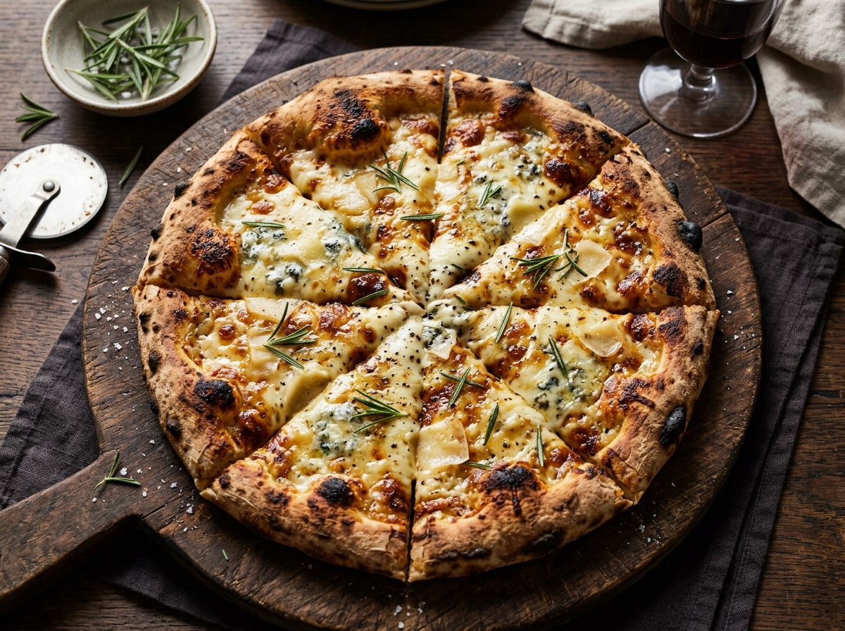 Pizza Cuatro Quesos